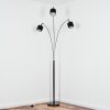 Bassagoda Lampa stojąca Chrom, Czarny, 3-punktowe