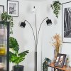 Bassagoda Lampa stojąca Chrom, Czarny, 3-punktowe