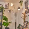 Bassagoda Lampa stojąca Chrom, Czarny, 3-punktowe