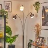 Bassagoda Lampa stojąca Chrom, Czarny, 3-punktowe