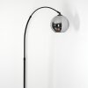 Koyoto lampa stojąca, lampa podłogowa łukowa czarny, 1-punktowy