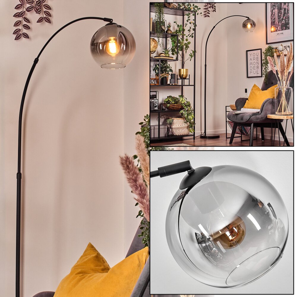 Koyoto Lampa stojąca Czarny, 1-punktowy main product photo