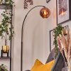 Koyoto lampa stojąca, lampa podłogowa łukowa czarny, 1-punktowy