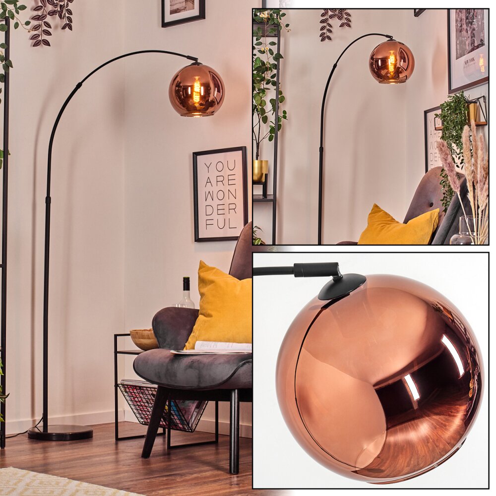 Koyoto Lampa stojąca Czarny, 1-punktowy main product photo