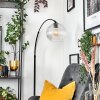 Koyoto lampa stojąca, lampa podłogowa łukowa czarny, 1-punktowy