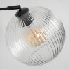 Koyoto lampa stojąca, lampa podłogowa łukowa czarny, 1-punktowy