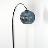 Koyoto lampa stojąca, lampa podłogowa łukowa czarny, 1-punktowy