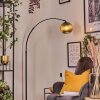 Koyoto lampa stojąca, lampa podłogowa łukowa czarny, 1-punktowy