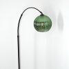 Koyoto lampa stojąca, lampa podłogowa łukowa czarny, 1-punktowy