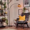 Koyoto lampa stojąca, lampa podłogowa łukowa czarny, 1-punktowy