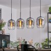 Apedo Lampa wisząca, Lampa wisząca Przezroczysty, Przydymiony, 4-punktowe