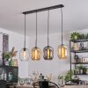 Apedo lampa wisząca, lampa wisząca bursztynowy, przezroczysty, przydymiony, 4-punktowe
