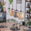 Apedo Lampa wisząca, Lampa wisząca W kolorze bursztynu, Przezroczysty, Przydymiony, 4-punktowe