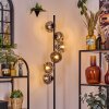 Ripoll Lampa stojąca Chrom, Przezroczysty, Przydymiony, 6-punktowe