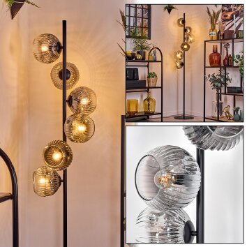 Ripoll Lampa stojąca Przezroczysty, Przydymiony, 6-punktowe