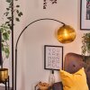 Koyoto lampa stojąca, lampa podłogowa łukowa czarny, 1-punktowy