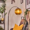 Koyoto lampa stojąca, lampa podłogowa łukowa czarny, 1-punktowy