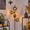 Ripoll lampa stojąca niebeieski, złoty, miedziany, 4-punktowe