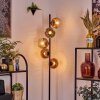 Ripoll lampa stojąca przezroczysty, miedziany, 5-punktowe