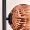 Ripoll Lampa stojąca Przezroczysty, W kolorze miedzi, 5-punktowe