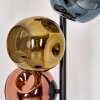 Ripoll lampa stojąca niebeieski, złoty, miedziany, 6-punktowe
