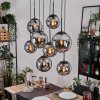 Gastor Lampa wisząca, Kula świetlna, Lampa wisząca Przydymiony, 8-punktowe