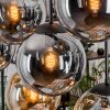 Gastor lampa wisząca, kula świetlna, lampa wisząca bursztynowy, przydymiony, 8-punktowe
