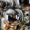 Gastor Lampa wisząca, Kula świetlna, Lampa wisząca W kolorze bursztynu, Przydymiony, 8-punktowe