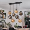 Gastor Lampa wisząca, Kula świetlna, Lampa wisząca W kolorze bursztynu, Przydymiony, 8-punktowe