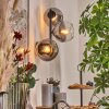 Koyoto Kula świetlna, Lampa ścienna Przezroczysty, Przydymiony, 3-punktowe