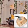 Koyoto lampa stojąca, lampa podłogowa łukowa czarny, 1-punktowy