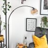 Koyoto lampa stojąca, lampa podłogowa łukowa czarny, 1-punktowy