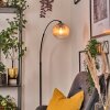 Koyoto lampa stojąca, lampa podłogowa łukowa czarny, 1-punktowy