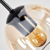 Koyoto Lampa wisząca, Kula świetlna, Lampa wiszącego klastra 30 cm W kolorze bursztynu, Przezroczysty, 3-punktowe