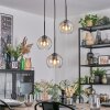 Koyoto Lampa wisząca, Kula świetlna, Lampa wiszącego klastra 30 cm W kolorze bursztynu, Przezroczysty, 3-punktowe