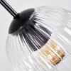 Koyoto lampa wisząca, kula świetlna, lampa wisząca kaskadowa 30 cm przezroczysty, 3-punktowe