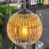 Koyoto lampa wisząca, kula świetlna, lampa wisząca kaskadowa 30 cm złoty, przezroczysty, 3-punktowe
