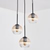Koyoto Lampa wisząca, Kula świetlna, Lampa wiszącego klastra 30 cm W kolorze bursztynu, Przezroczysty, 3-punktowe