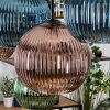 Koyoto Lampa wisząca, Kula świetlna, Lampa wisząca Ecru, Czarny, 8-punktowe