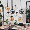 Gastor Lampa wisząca, Kula świetlna, Lampa wisząca W kolorze bursztynu, Przezroczysty, Przydymiony, 8-punktowe