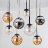 Gastor Lampa wisząca, Kula świetlna, Lampa wisząca W kolorze bursztynu, Przezroczysty, Przydymiony, 8-punktowe