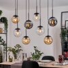 Gastor lampa wisząca, kula świetlna, lampa wisząca bursztynowy, przezroczysty, przydymiony, 8-punktowe