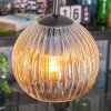 Koyoto Lampa wisząca, Kula świetlna, Lampa wiszącego klastra 30 cm W kolorze bursztynu, 3-punktowe