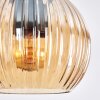 Koyoto Lampa wisząca, Kula świetlna, Lampa wiszącego klastra 30 cm W kolorze bursztynu, 3-punktowe