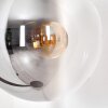 Gastor lampa stojąca 34 cm bursztynowy, przezroczysty, przydymiony, 4-punktowe