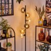 Ripoll Lampa stojąca W kolorze bursztynu, Przezroczysty, Przydymiony, 6-punktowe