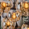 Gastor Lampa wisząca, Kula świetlna, Lampa wisząca W kolorze bursztynu, 8-punktowe