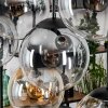 Gastor Lampa wisząca, Kula świetlna, Lampa wisząca W kolorze bursztynu, Przezroczysty, Przydymiony, 8-punktowe