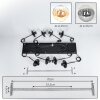 Gastor Lampa wisząca, Kula świetlna, Lampa wisząca W kolorze bursztynu, Przezroczysty, Przydymiony, 8-punktowe
