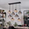 Gastor Lampa wisząca, Kula świetlna, Lampa wisząca W kolorze bursztynu, Przezroczysty, Przydymiony, 8-punktowe